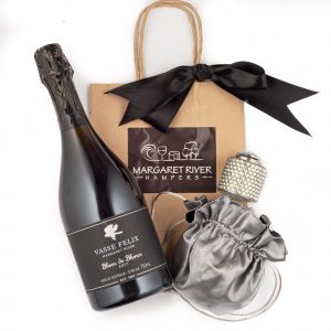 Bubbles and Champagne Stopper Gift Bag