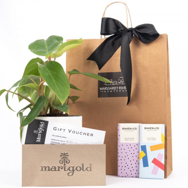 Margaret River Gift Hampers, chocolate, plants, wine